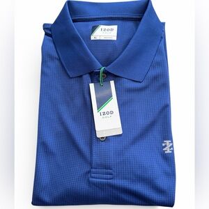 IZOD Men's Polo Shirt Size XL NWT! NFL Charity Day Patch on Sleeve